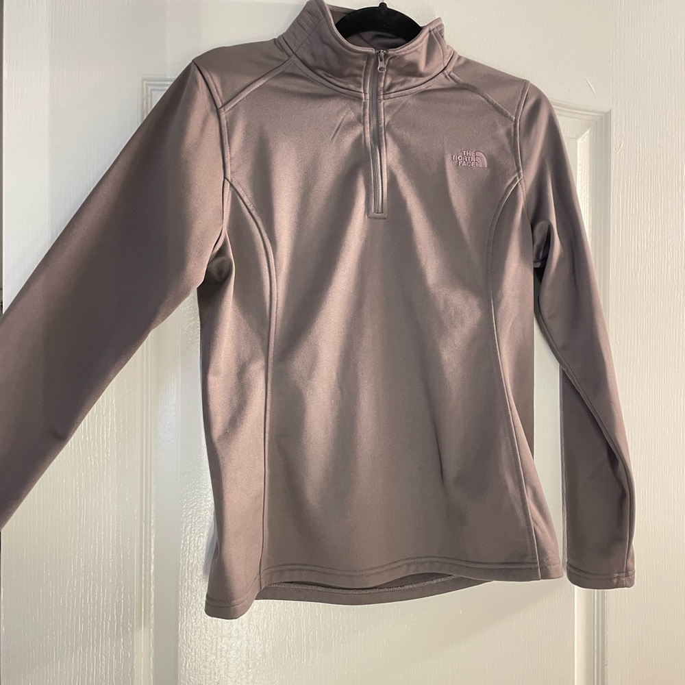 The North Face Gray Quarter-Zip Pullover